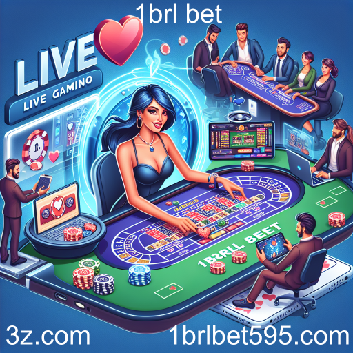 A Experiência do Cassino ao Vivo no 1brl Bet